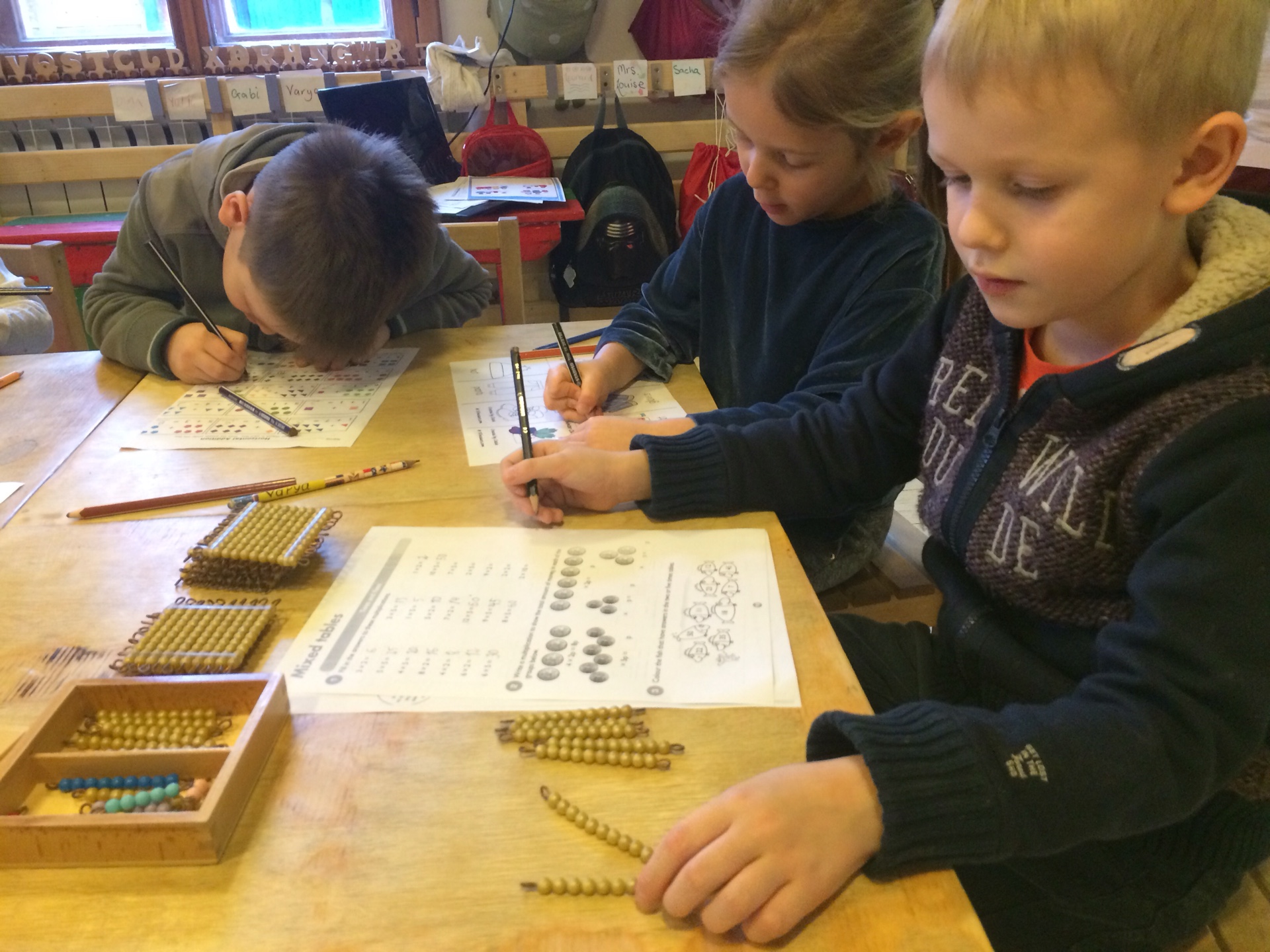 Математика по методу Монтессори